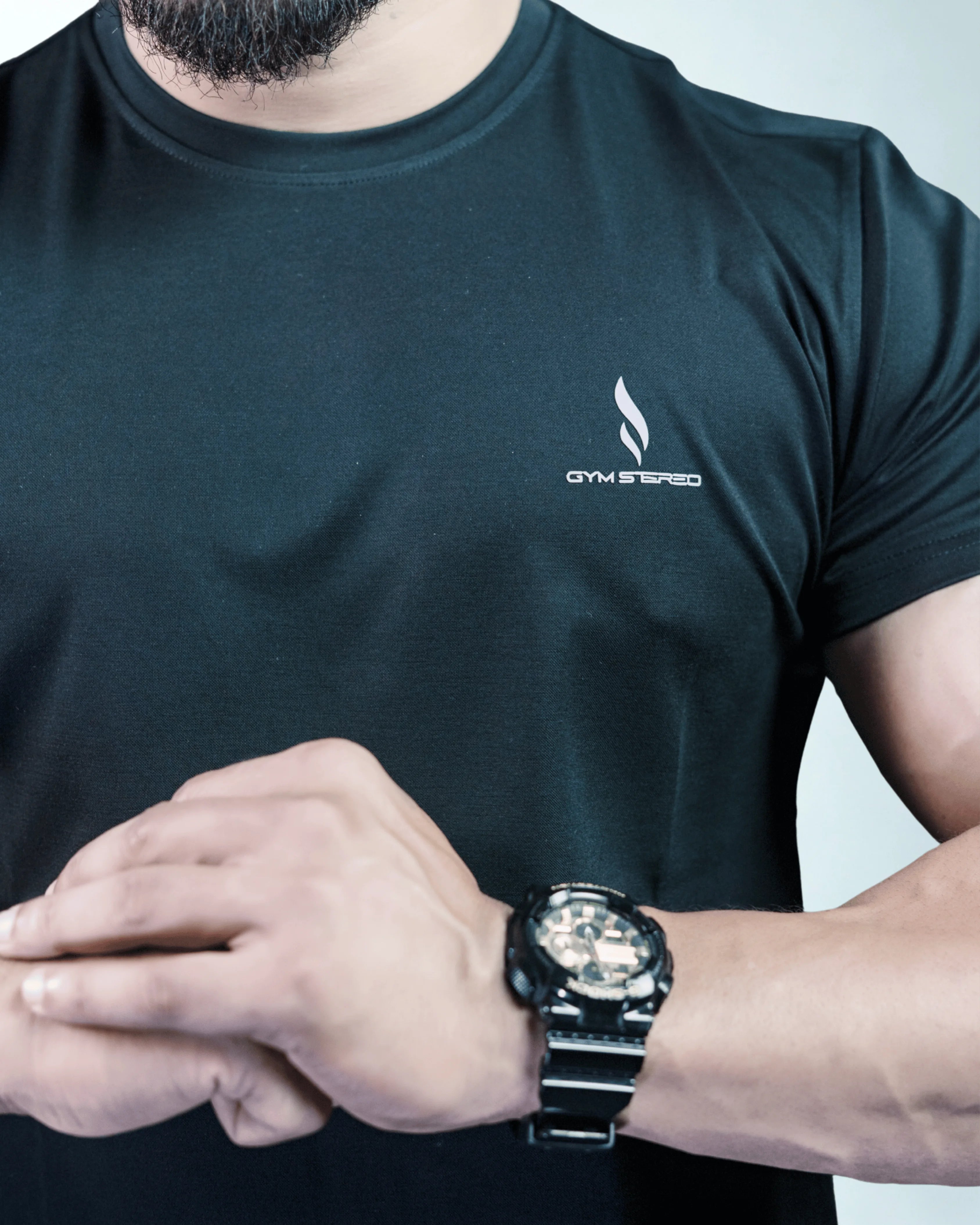 Flexline Tee (Black/Ash/Heena)