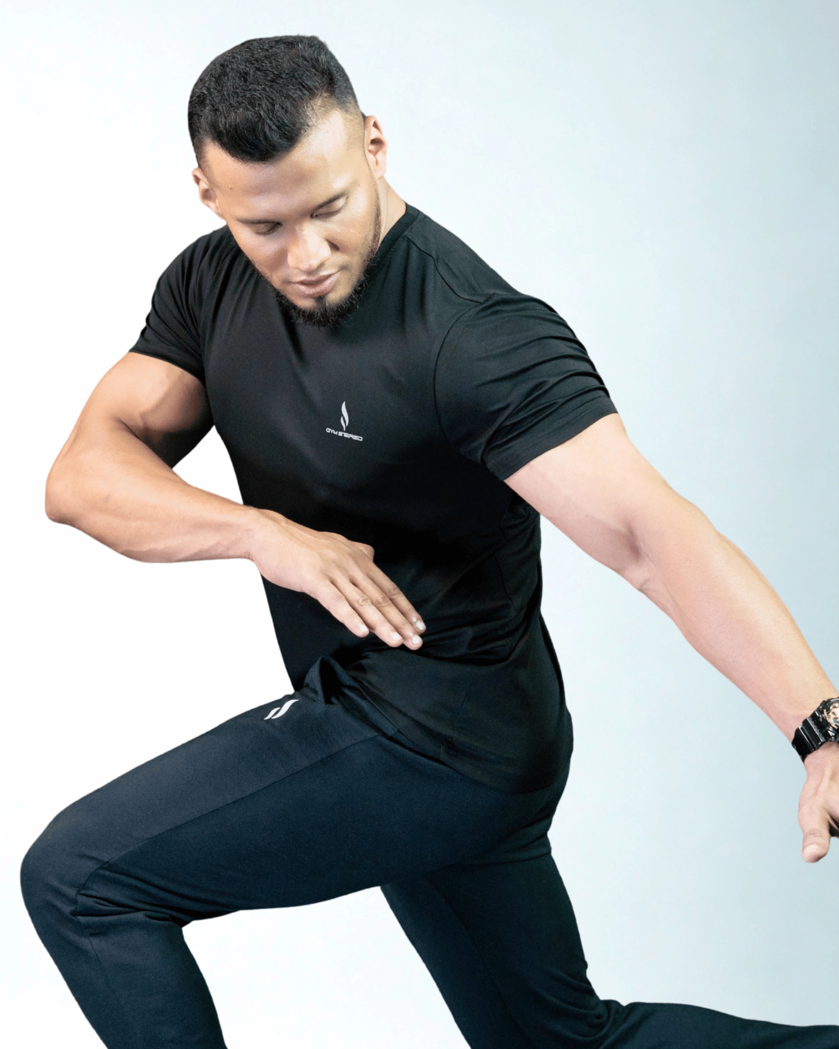 Flexline Tee (Black/Ash/Heena)
