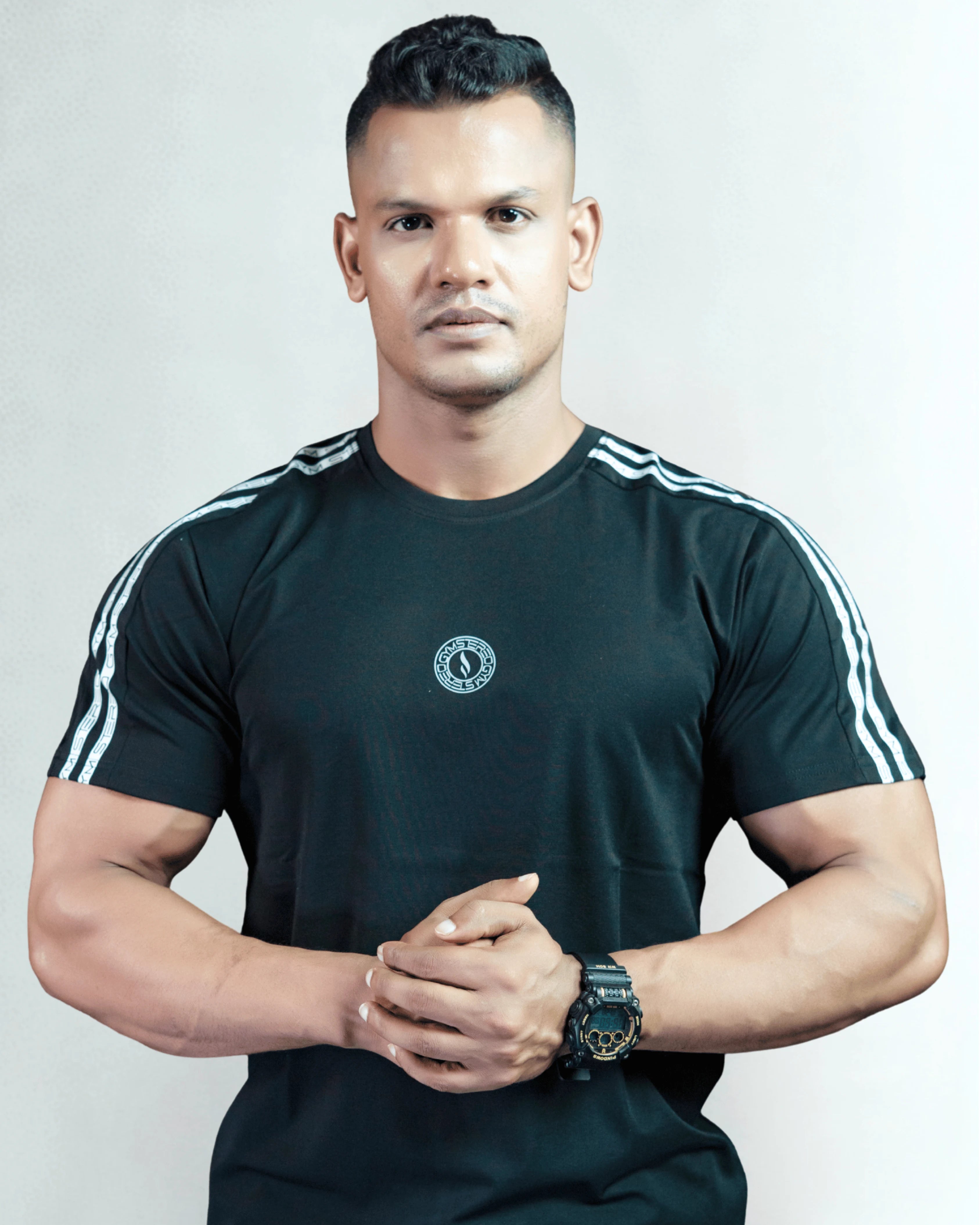 Monofit Tee (Black/Ash/Mehedi)