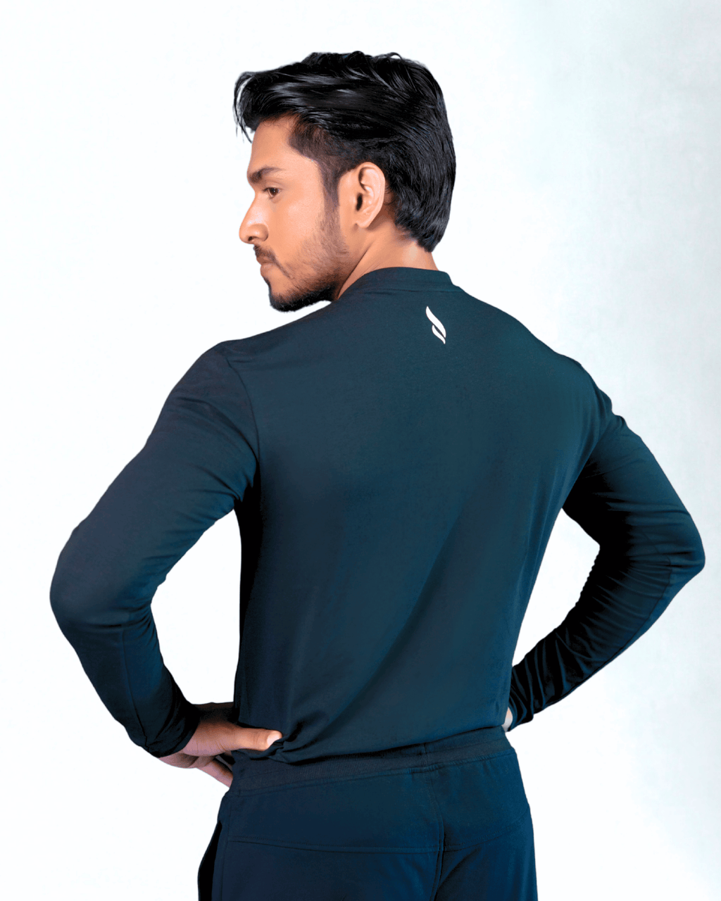 FULL SLEEVE TEE (Black / White / Navy Blue)