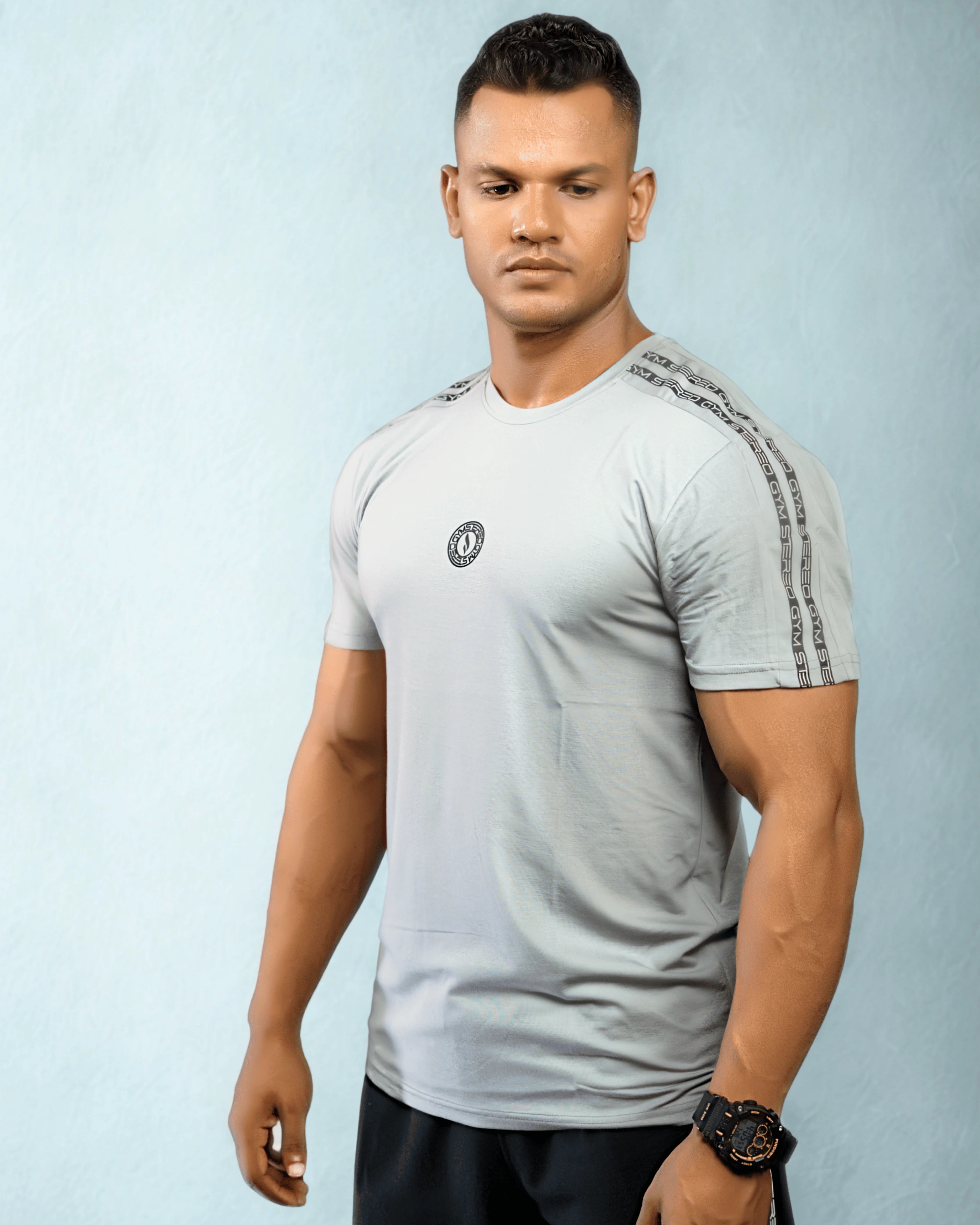 Monofit Tee (Black/Ash/Mehedi)
