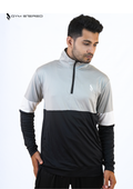 Trio Color-Block Quarter Zip