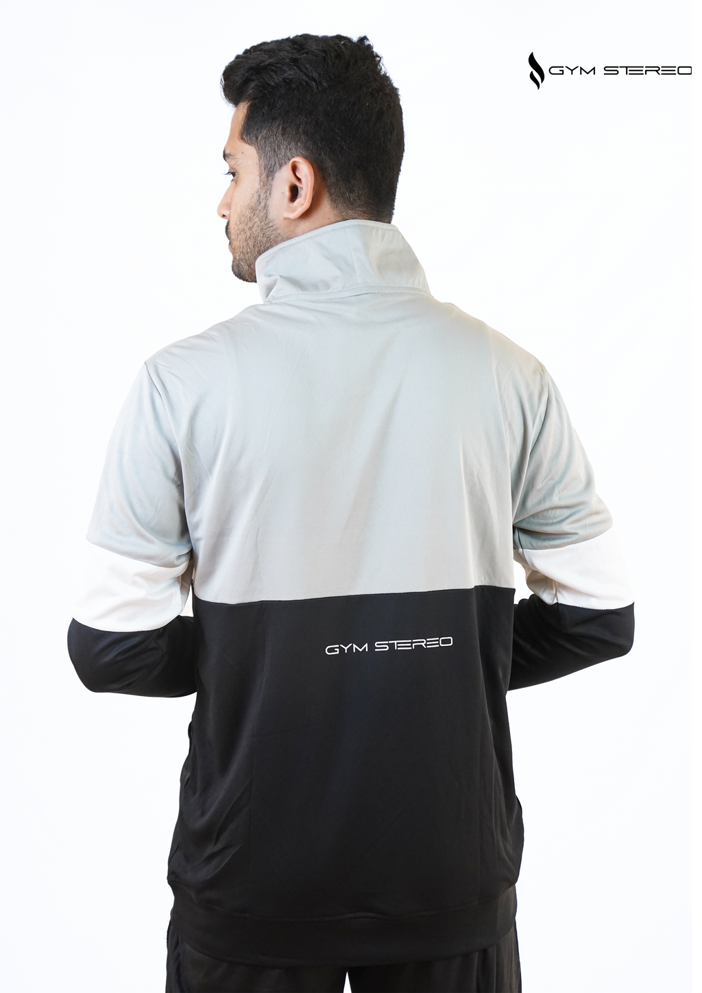 Trio Color-Block Quarter Zip