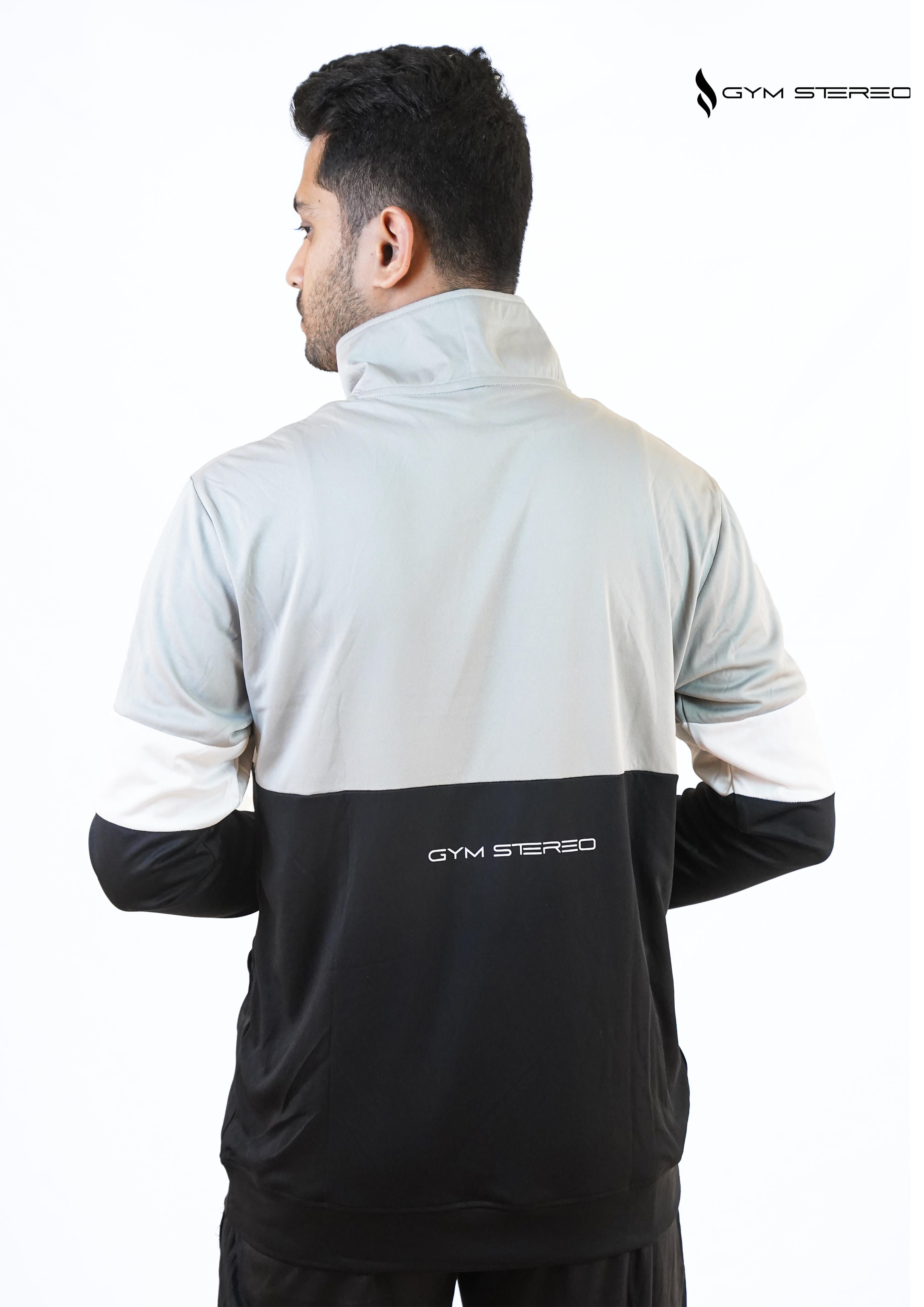 Trio Color-Block Quarter Zip