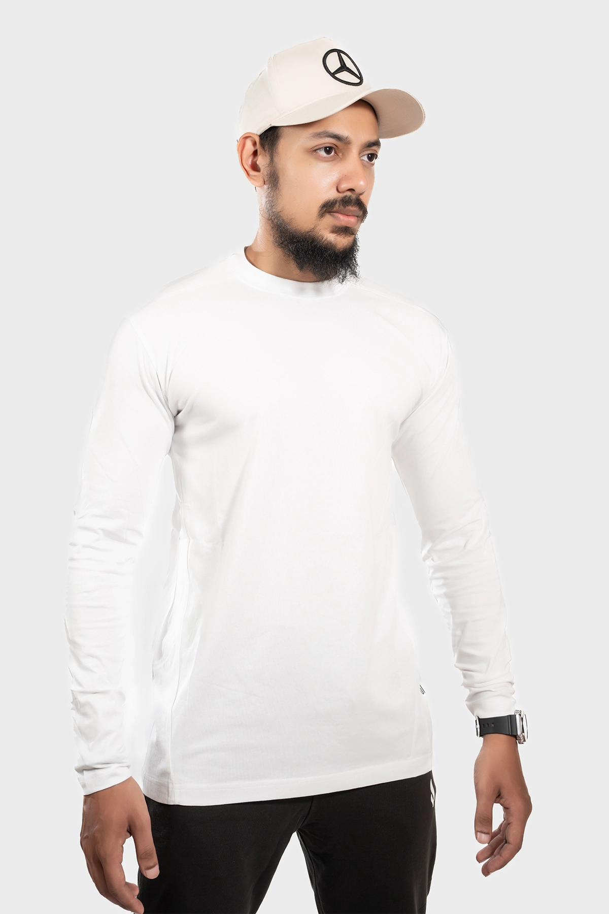 Full sleeve Tee (White)