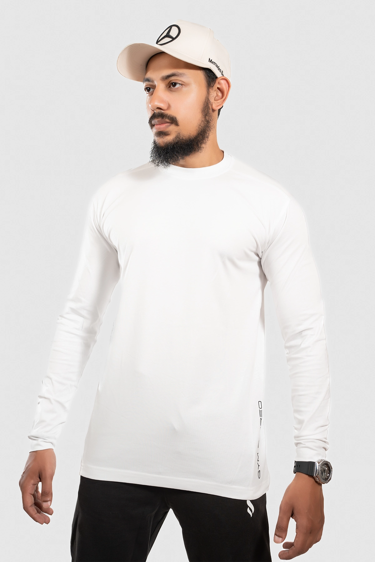 Full sleeve Tee (White)