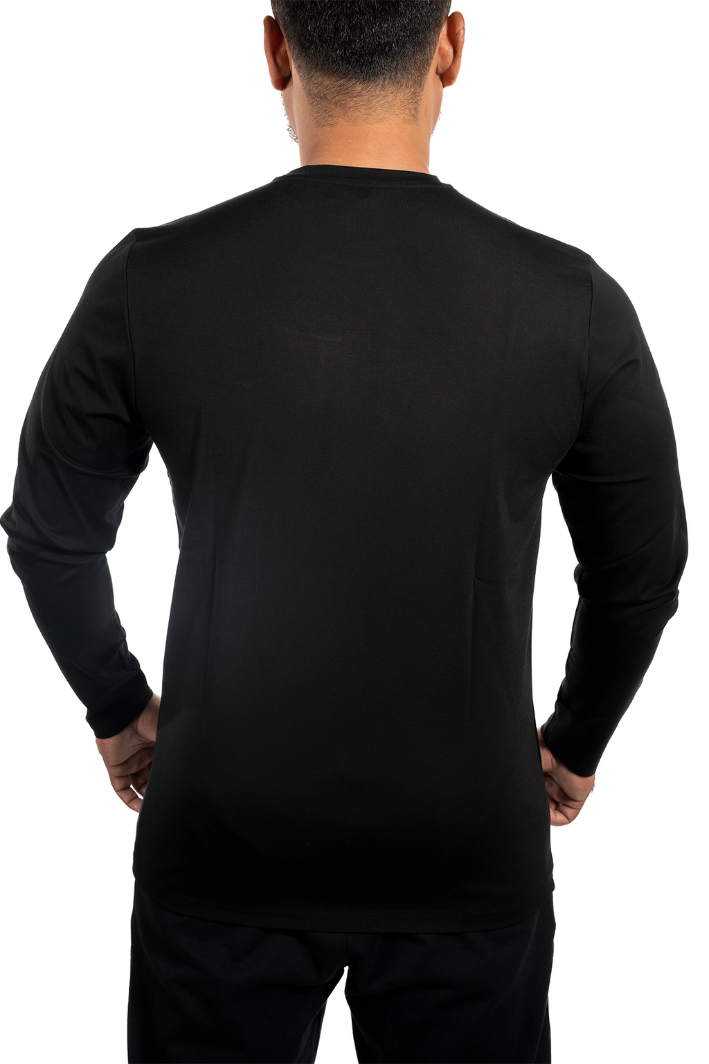 GSW Long Sleeve Tee (Black / Gray)
