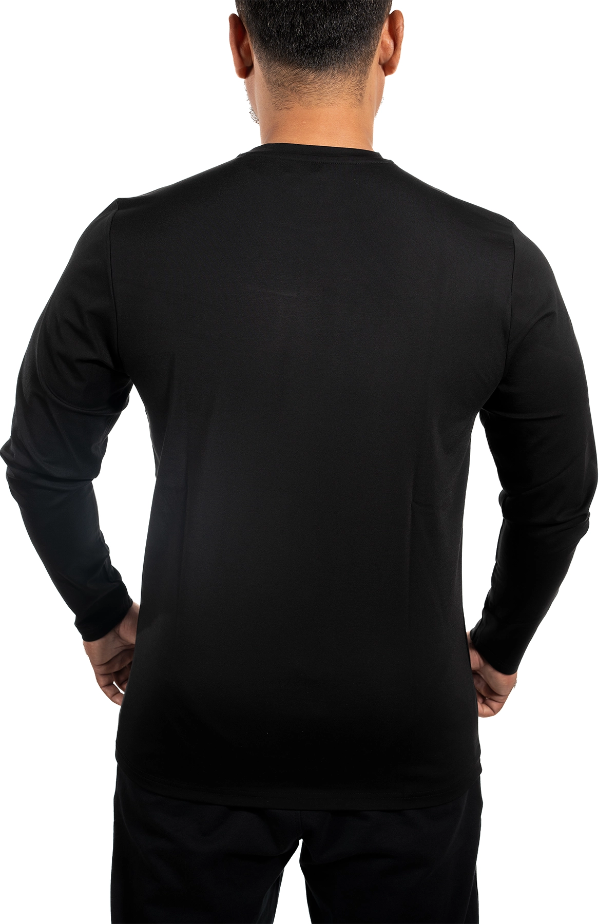 GSW Long Sleeve Tee (Black / Gray)