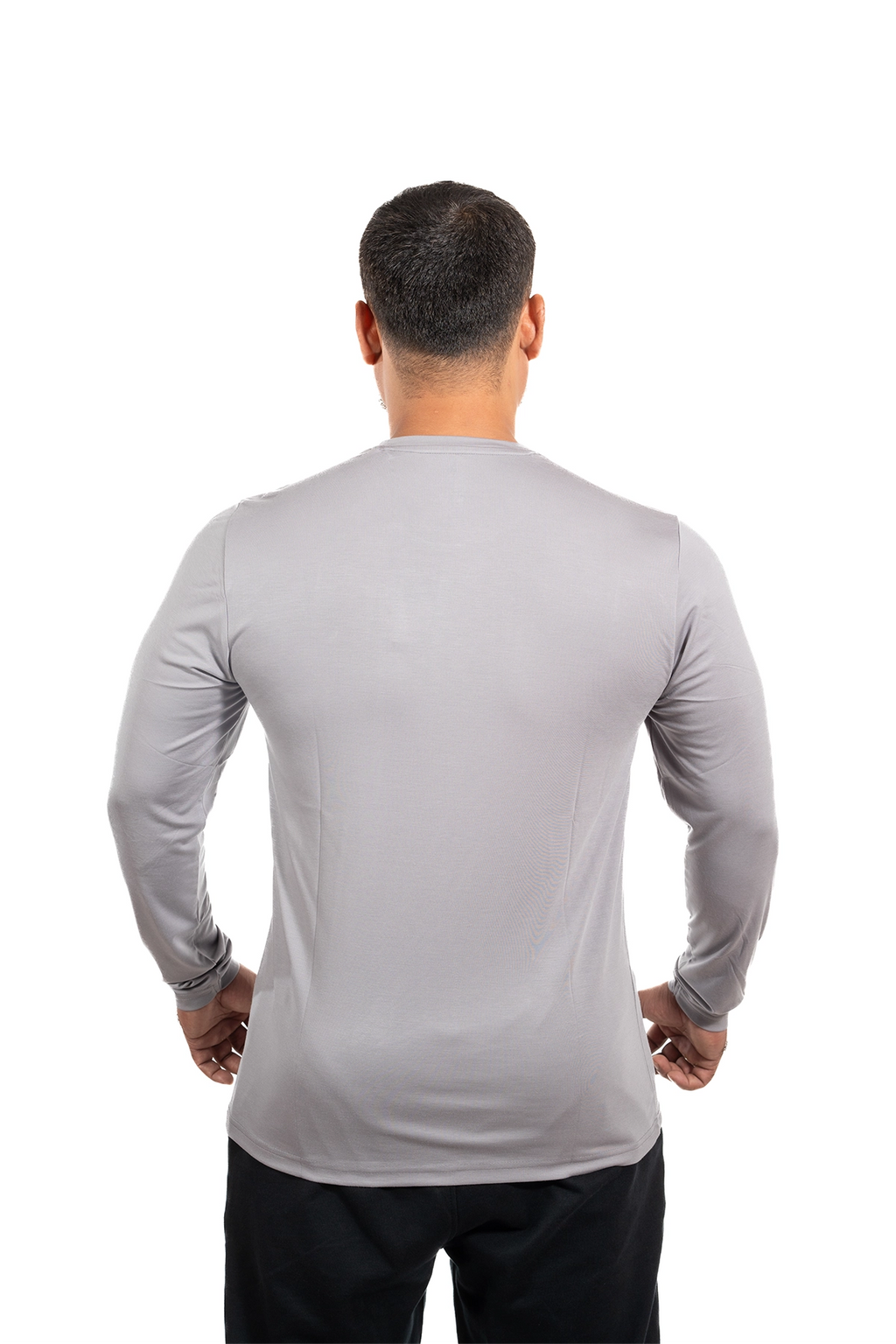 GSW Long Sleeve Tee (Black / Gray)