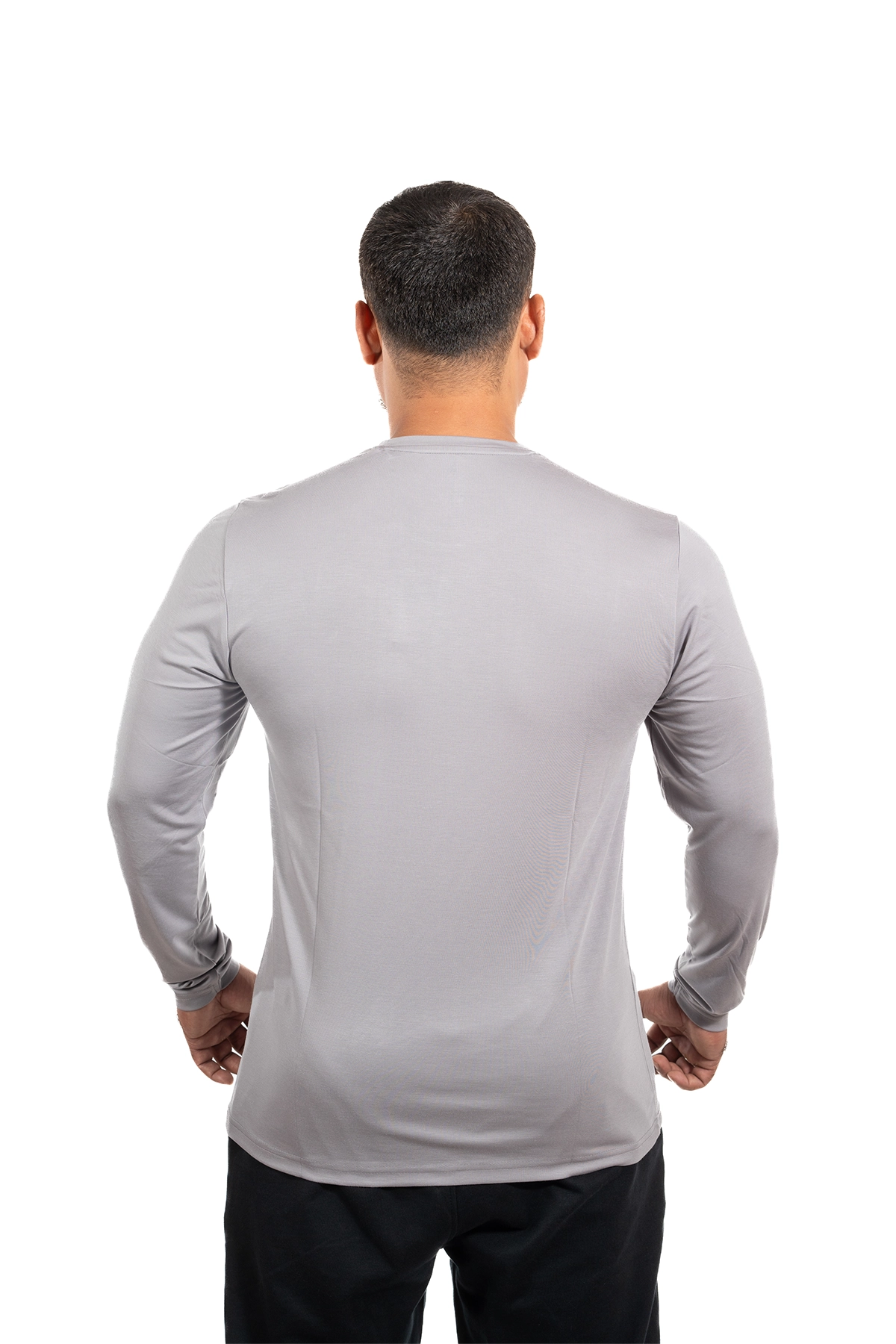 GSW Long Sleeve Tee (Black / Gray)