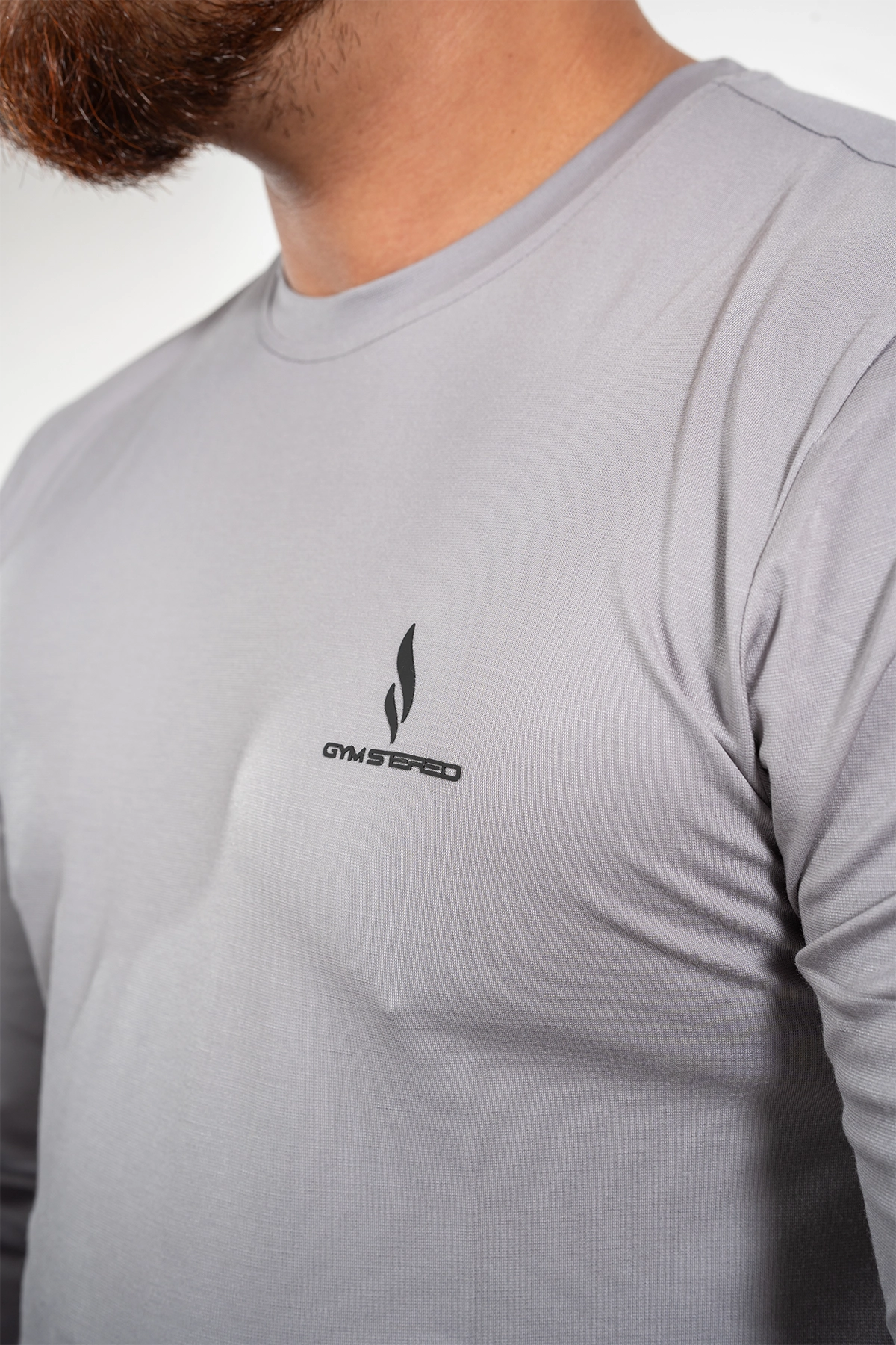 GSW Long Sleeve Tee (Black / Gray)